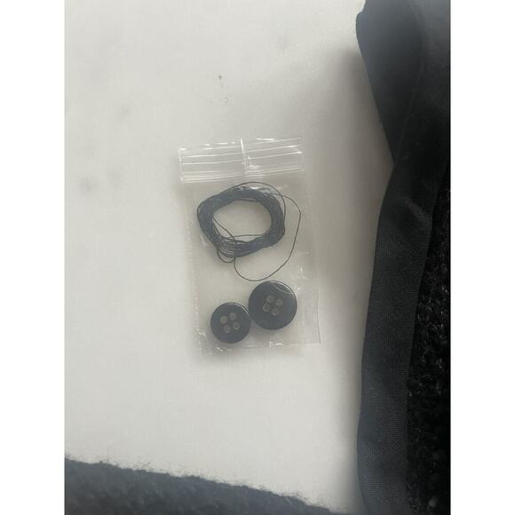 Ralph Lauren Collection Merino Wool Linen Mesh Poncho Cape Sweater Hooded Top S - Picture 8 of 8